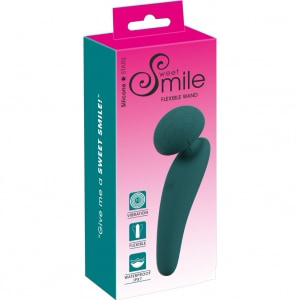 Sweet Smile Baghetă Flexibilă – 10 Moduri, Reîncărcabilă Verde