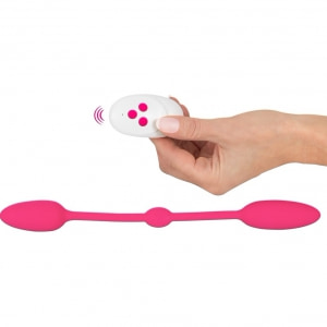 Sweet Smile Double Pleasure Love Balls 2 X 10 Moduri Roz