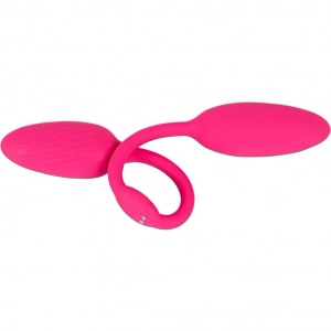 Sweet Smile Double Pleasure Love Balls 2 X 10 Moduri Roz