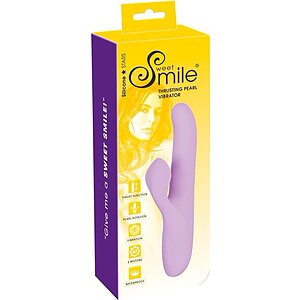 Sweet Smile Thrusting Pearl, 10 Vibrații, 5 Împingeri Mov