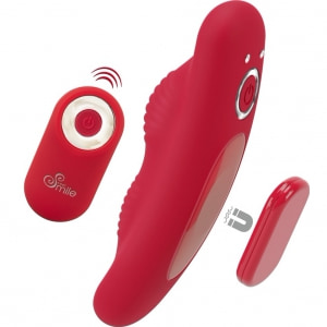 Sweet Smile Vibrator Pentru Chiloți: 10 Moduri, Reîncărcabil Roșu pe Sexlab.ro
