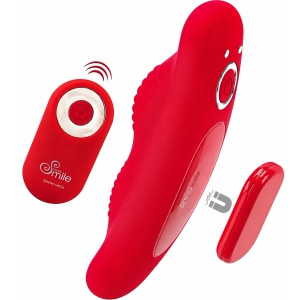 Sweet Smile Vibrator Pentru Chiloți: 10 Moduri, Reîncărcabil Roșu Sweet Smile Vibrator Pentru Chiloți: 10 Moduri, Reîncărcabil Roșu pe Sexlab.ro