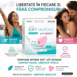 Tampoane Soft Joydivison 3 buc