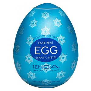 Tenga Egg Snow Crystal Albastru pe SexLab