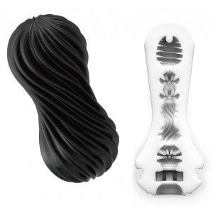 Tenga Flex Rocky Negru pe Sexlab.ro