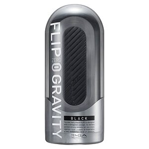 Tenga Flip Zero Gravity — 16cm Inserabil Negru