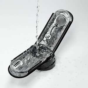 Masturbator Flip Zero Gravity Negru 160 Mm Inserabil