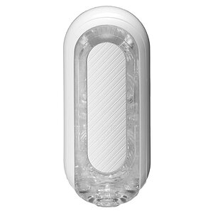 Tenga Flip Zero Gravity White - Masturbator Reutilizabil Alb pe SexLab