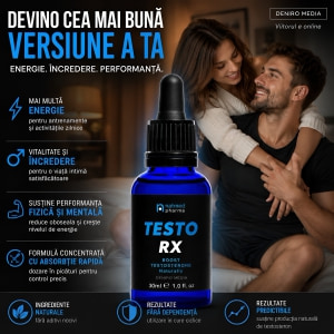 Testorx Powerful Booster Hormon Masculin 30ml