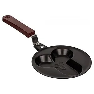 Tigaie Oua Amuzantă 14 cm – Formă Penis, Teflon pe SexLab