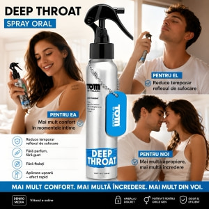 Tom Of Finland Spray Desensibilizant Oral 118 ml - Discret