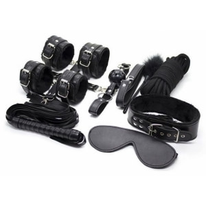 Top Bondage Kit Negru pe Sexlab.ro