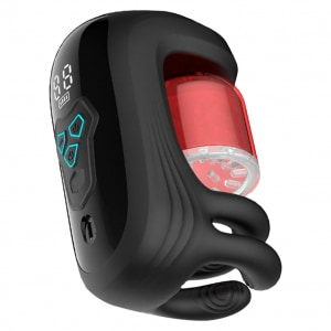 Torky - Compressing Rotating Masturbator with App Control Negru