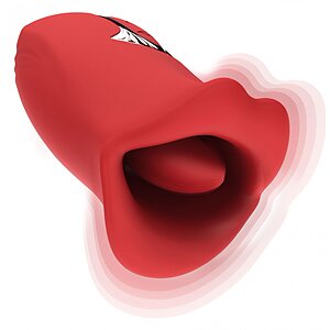 TOYJOY The Kisser Stimulator Roșu pe SexLab