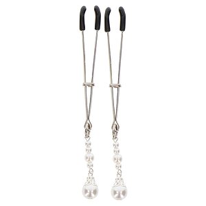 Tweezers With Pearls Argintiu pe SexLab