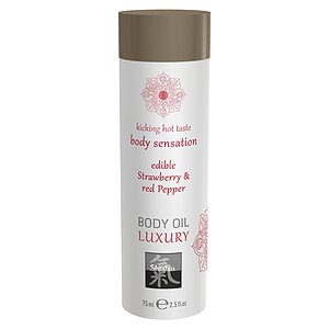 Ulei De Masaj Shiatsu Strawberry And Red Pepper pe Sexlab.ro