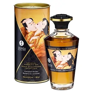 Ulei Masaj Aphrodisiac Warming Oil Caramel pe SexLab
