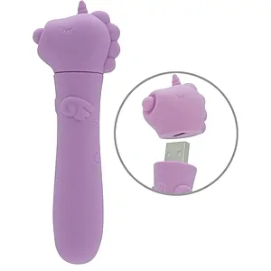 Vibrator Reincarcabil Usb Unihorn Karma Lilac
