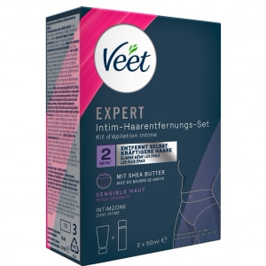 Veet EXPERT Set Epilare Intimă Cremă și Spumă