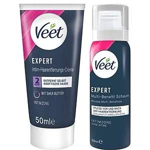 Veet EXPERT Set Epilare Intimă Cremă și Spumă Veet EXPERT Set Epilare Intimă Cremă și Spumă pe SexLab