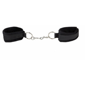 Velcro Cuffs Negru pe Sexlab.ro