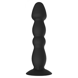 Plug Anal Vibrant ToyJoy Large — 17 cm, Reîncărcabil Negru pe SexLab