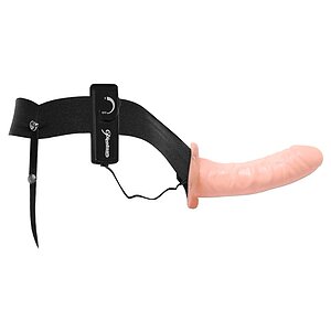 Vibrating Hollow Strap On For Him Or Her pe SexLab