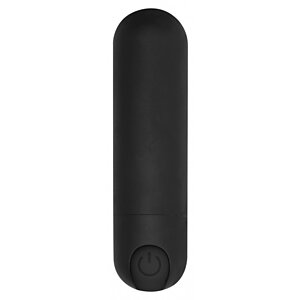 Vibrator 7 Speed Rechargeable Negru pe SexLab