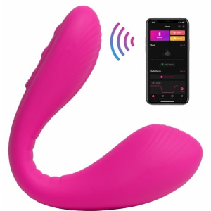 Vibrator Ajustabil Lovense Dolce Dual Roz Vibrator Ajustabil Lovense Dolce Dual Roz pe Sexlab.ro