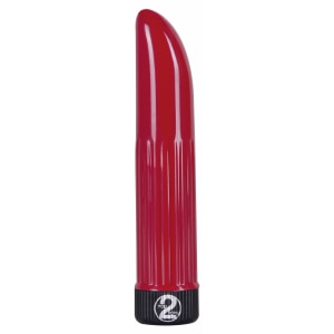 Vibrator Mic Pe Baterii Aa Mignon Vibrator Din Abs Rosu Compact
