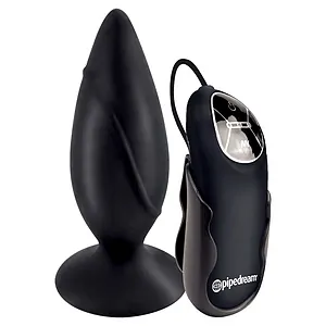 Vibrator Anal Cu Mai Multe Viteze Plug Anal Vibrator Negru Pipedream