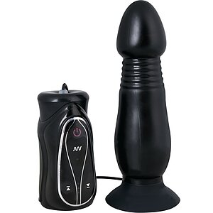 Plug Vibrator Anal Pusher Cu Telecomanda