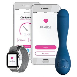 Vibrator App Control Blue Motion Nex2 OhMiBod Albastru pe SexLab