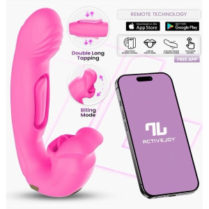 Vibrator App Control Stimulator Clitoridian cu Limbă Mușcătoare Roz Vibrator App Control Stimulator Clitoridian cu Limbă Mușcătoare Roz pe Sexlab.ro