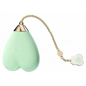 Vibrator Baby Heart Personal Massager Verde Vibrator Baby Heart Personal Massager Verde pe SexLab