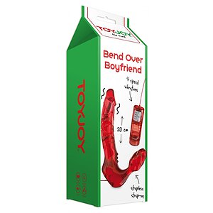 ToyJoy Bend Over Boy, Fără curele, 4 Trepte Roșu