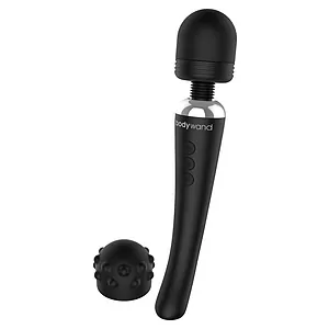Erotik Shop Vibrator Bodywand Curbat Rechargeable Negru pe SexLab