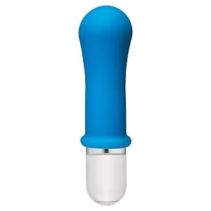 Vibrator Mic 10 Functii Albastru Vibrator Cadou Pentru Cuplu Silicon