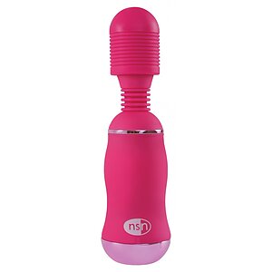 Vibrator Boomboom Power Wand 18cm Roz pe SexLab