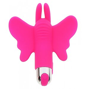Vibrator Butterfly Pleaser Rechargeable Roz pe SexLab