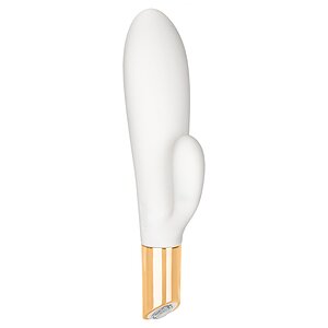 Vibrator Callie Vibrating Dual Massager Alb pe SexLab