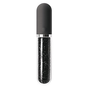 Vibrator Clasic Stardust Charm Negru pe SexLab