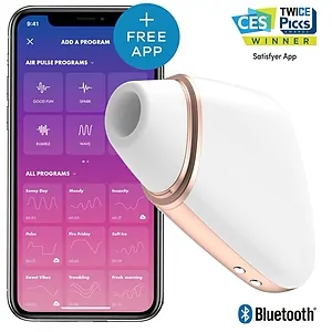 Vibrator Clitoridian Love Triangle Alb pe SexLab