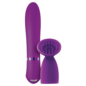 Vibrator Cu Manson Clitoridian Inya Blossom Mov pe SexLab