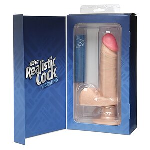 Vibrator cu Ventuză The Realistic Penis 21cm