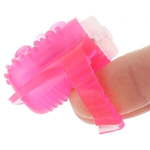 Vibrator Deget Tongue Teaser Roz