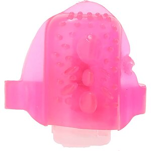 Vibrator Deget Tongue Teaser Roz