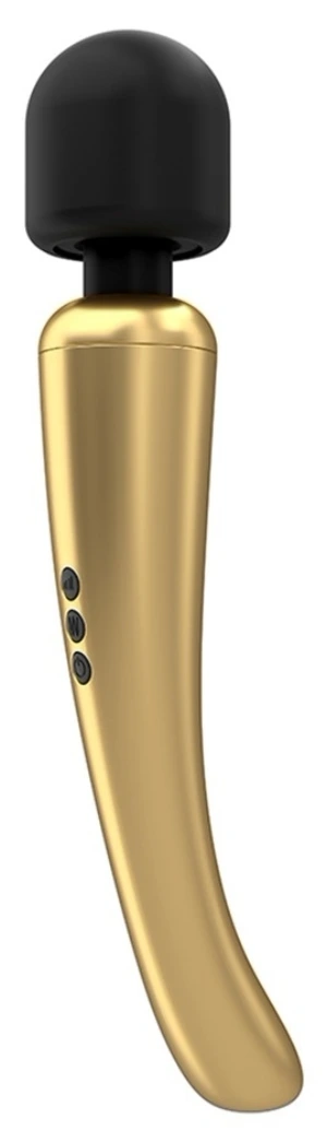 Vibrator Dorcel Megawand Rechargeable Auriu Vibrator Dorcel Megawand Rechargeable Auriu pe Sexlab.ro