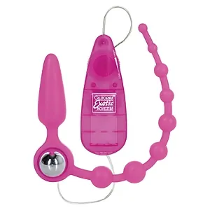 Vibrator Dublu Cu Control Viteze Multiple Vibrator Dublu Pentru Stimulare Simultana