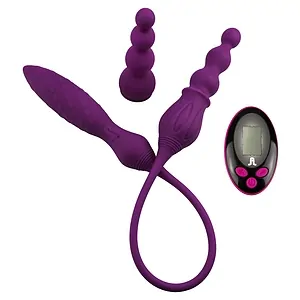 Vibrator Dublu Adrien Lastic Double Ended Vibrator pe SexLab